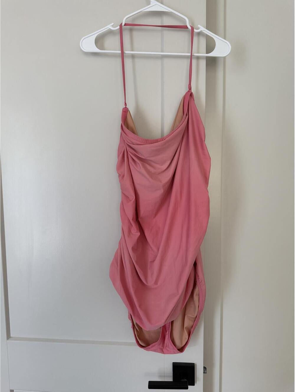 JCREW Pink One-Piece Swimsuit with Adjustable Straps, Size 24